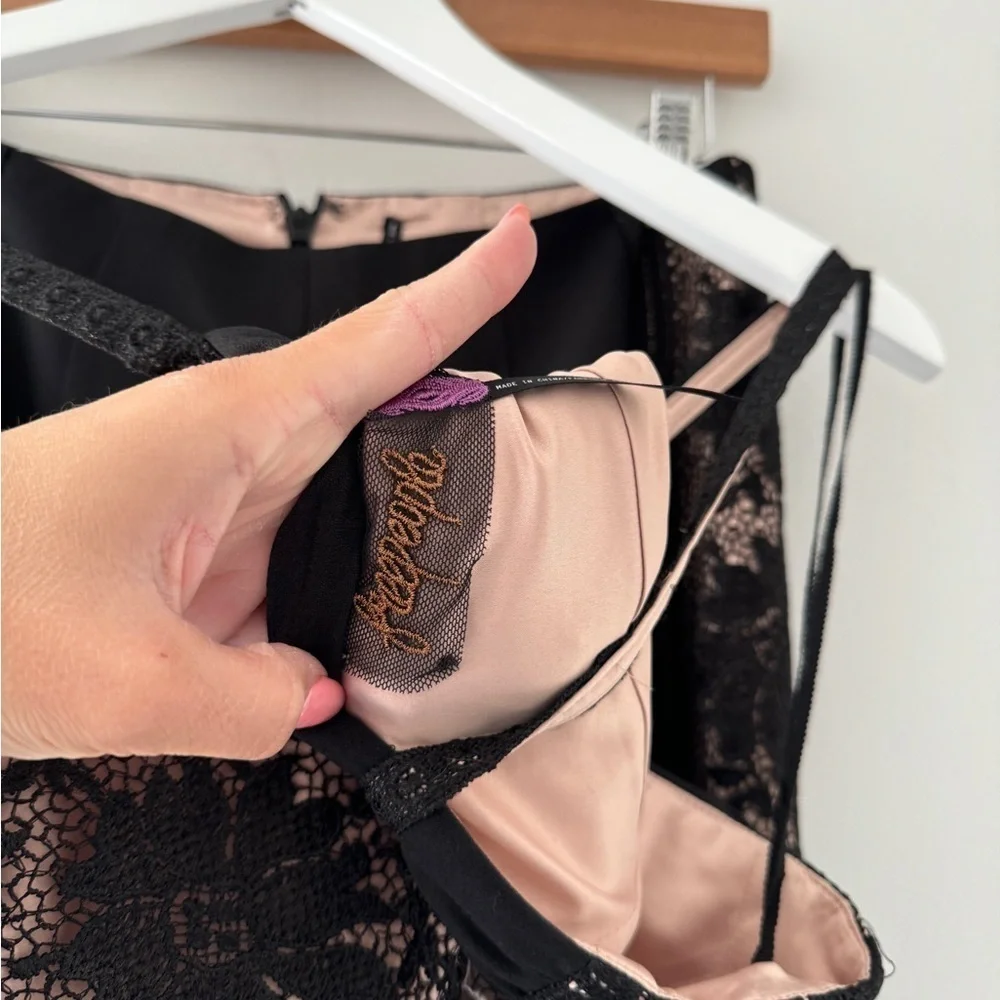 FREE PEOPLE Black Bella Print Set 4